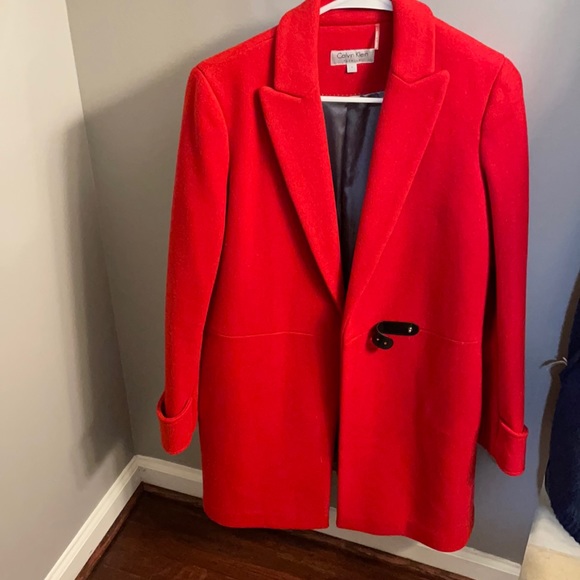 Pre-owned Calvin Klein Jacket/Coat - Picture 1 of 7